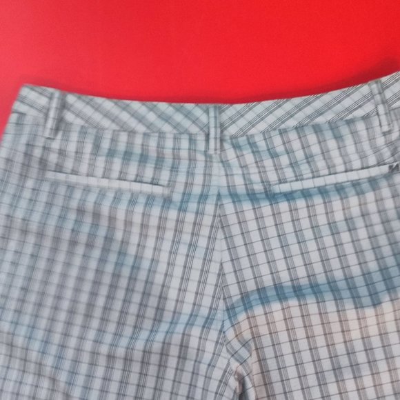 Chase 54 golf short casual grey checkered men's size 38 - Picture 4 of 10